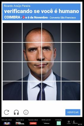 Cartaz de Ricardo Araújo Pereira - Verificando se você é humano